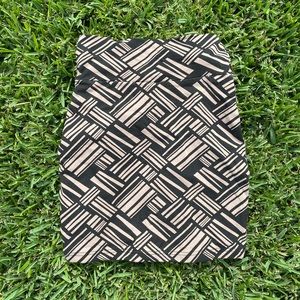 Woven print forever 21 skirt